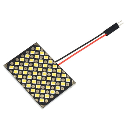 DC12V / 4W / 6000K / 240LM 48LEDs SMD-2835 รถ โคมไฟอ่านหนังสือโดม, 48LEDs