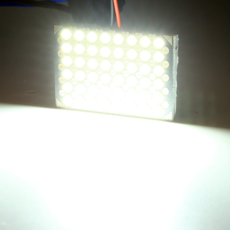 DC12V / 4W / 6000K / 240LM 48LEDs SMD-2835 รถ โคมไฟอ่านหนังสือโดม, 48LEDs