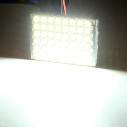 DC12V / 4W / 6000K / 240LM 48LEDs SMD-2835 รถ โคมไฟอ่านหนังสือโดม, 48LEDs