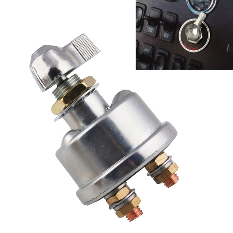 12V 125A Master แบตเตอรี่ Disconnect แบตเตอรี่สวิทช์ Isolator ตัดปิดสวิทช์ฆ่าสำหรับ UVT ATV Marine, 12V 125A