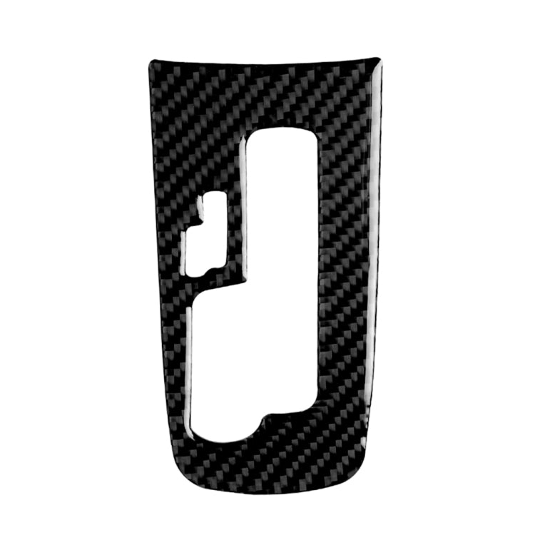 รถคาร์บอนไฟเบอร์ Center ควบคุมเกียร์ Shift ตำแหน่งแผงสติกเกอร์ตกแต่งสำหรับ Chevrolet Cruze 2009-2015, ซ้ายและขวาไดรฟ์ Universal, Gear Shift Position