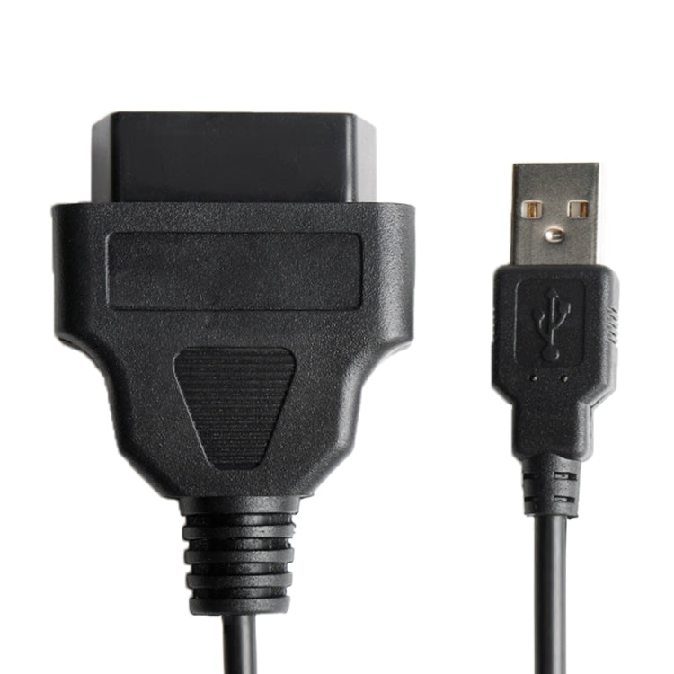 รถ OBD 2 ขั้วต่อ USB หญิงกับปลั๊ก OBD สาย GPS ความยาวสายเคเบิล: 1 ม, Female to USB