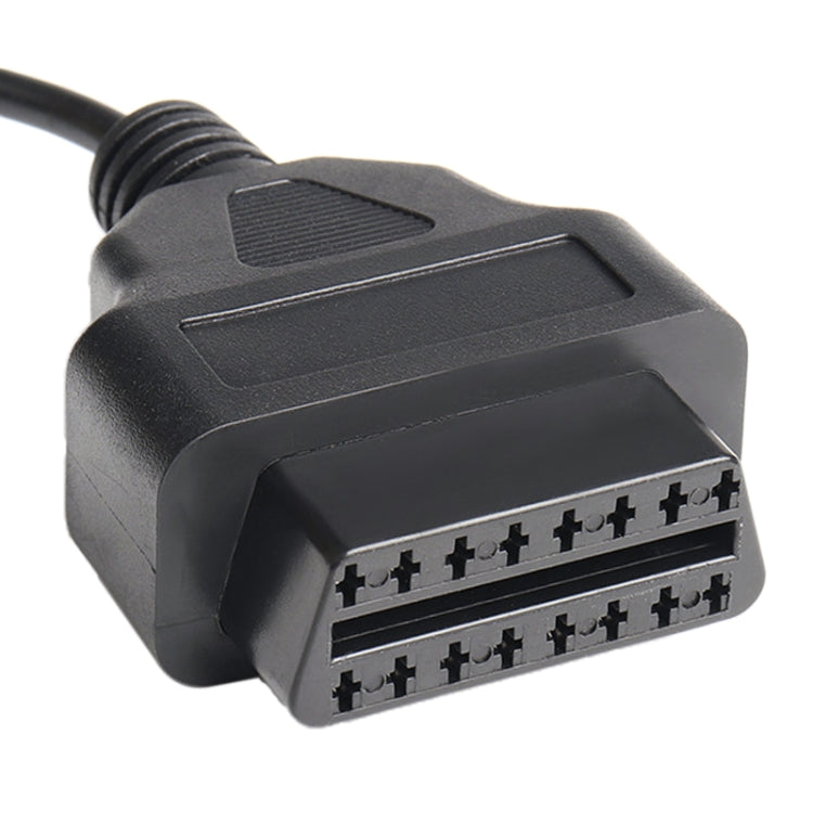 รถ OBD 2 ขั้วต่อ USB หญิงกับปลั๊ก OBD สาย GPS ความยาวสายเคเบิล: 1 ม, Female to USB