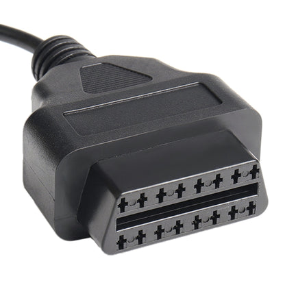 รถ OBD 2 ขั้วต่อ USB หญิงกับปลั๊ก OBD สาย GPS ความยาวสายเคเบิล: 1 ม, Female to USB