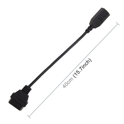 สาย OBD รถยนต์ 3 ขาถึง 16 ขาสำหรับ Honda ความยาวสายเคเบิล: 40 ซม, 3 Pin to 16 Pin OBD Cable