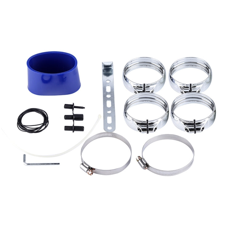 76mm Universal กรองอากาศเย็น Inlet ท่อ Air Intake ท่อท่อ Modification Kit, 76mm