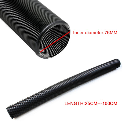 76 มม./3.0 นิ้วรถ Universal Tube Intake Telescopic Tube ฉีดระบบไอดีท่อ, 76mm