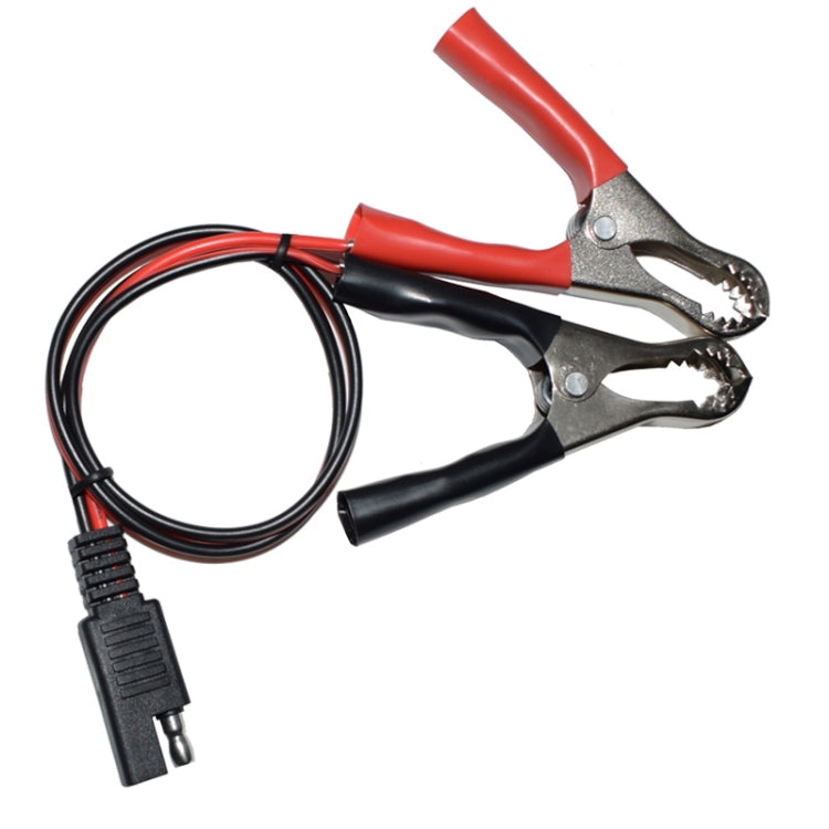 สายชาร์จแบตเตอรี่รถจักรยานยนต์ SAE to Crocodile Clip ความยาว 0.5 ม, Length: 0.5m