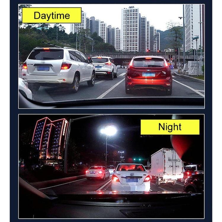 3 in 1 4 นิ้ว 170 องศามุมกว้าง Night Vision HD 1080P วิดีโอรถ DVR รองรับการตรวจจับการเคลื่อนไหว / G-Sensor, 4 inch