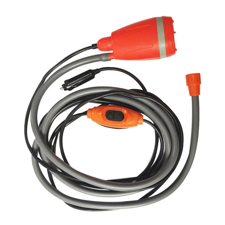 12V แบบพกพา Outdoor Universal รถ เครื่องซักผ้าสปริงเกลอร์ไฟฟ้า, Car Washer (Blue), Car Washer (Orange)