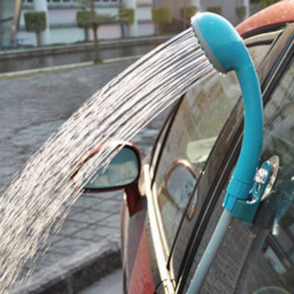12V แบบพกพา Outdoor Universal รถ เครื่องซักผ้าสปริงเกลอร์ไฟฟ้า, Car Washer (Blue), Car Washer (Orange)