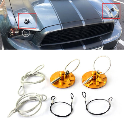 XH-6049 รถ Universal Modified Racing Punch-ฟรีอลูมิเนียมเครื่องยนต์ Hood LOCK COVER, XH-6049(Black), XH-6049(Gold), XH-6049(Blue), XH-6049(Purple), XH-6049(Red), XH-6049(Silver)
