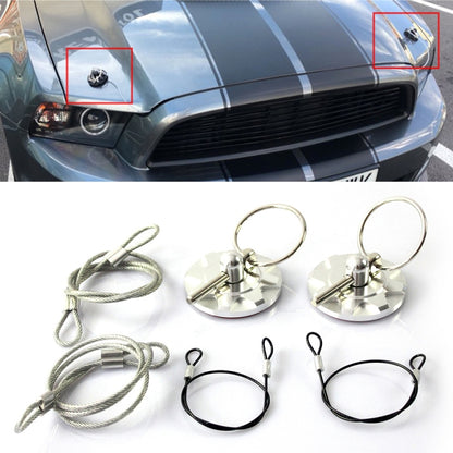 XH-6049 รถ Universal Modified Racing Punch-ฟรีอลูมิเนียมเครื่องยนต์ Hood LOCK COVER, XH-6049(Black), XH-6049(Gold), XH-6049(Blue), XH-6049(Purple), XH-6049(Red), XH-6049(Silver)