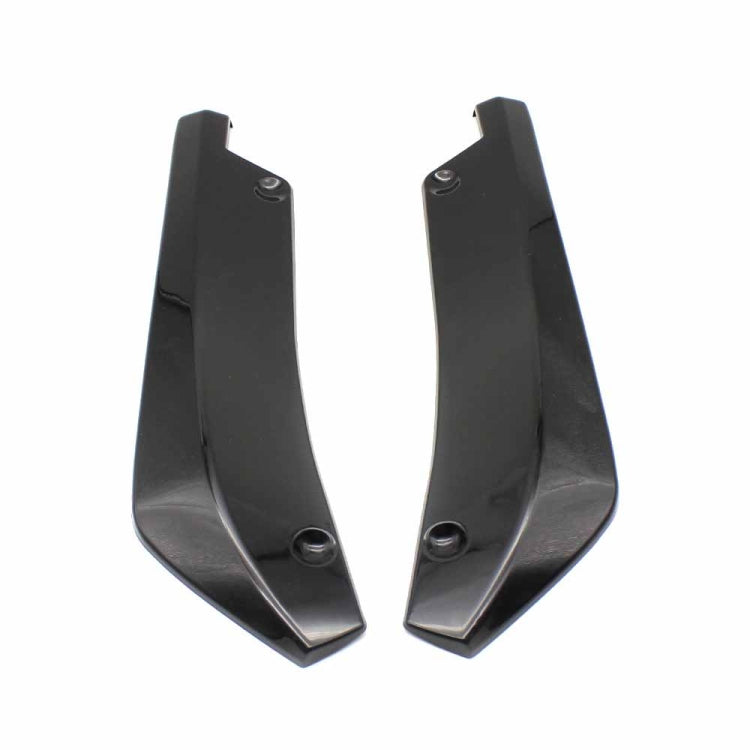 XH-6134 สีดำรถ Universal Modified สปอยเลอร์ด้านหลัง Anti-collision Protector Bar Strip Guard สติกเกอร์, Black