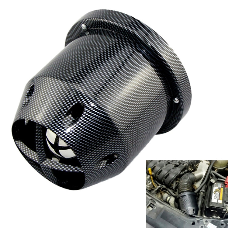XH-UN005 รถ Universal Modified สูงหัวเห็ดสไตล์ Intake Filter สำหรับ 76 มม.กรองอากาศ, XH-UN005(Carbon Fiber Black), XH-UN005(Blue), XH-UN005(Red), XH-UN005(Silver)