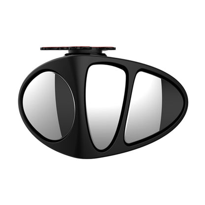 3R-146 3 ใน 1 รถกระจกมองหลังเสริม Blind Spot ด้านหลัง 146 กระจกล้อหน้าสำหรับขวา, 3 in 1 Black Right