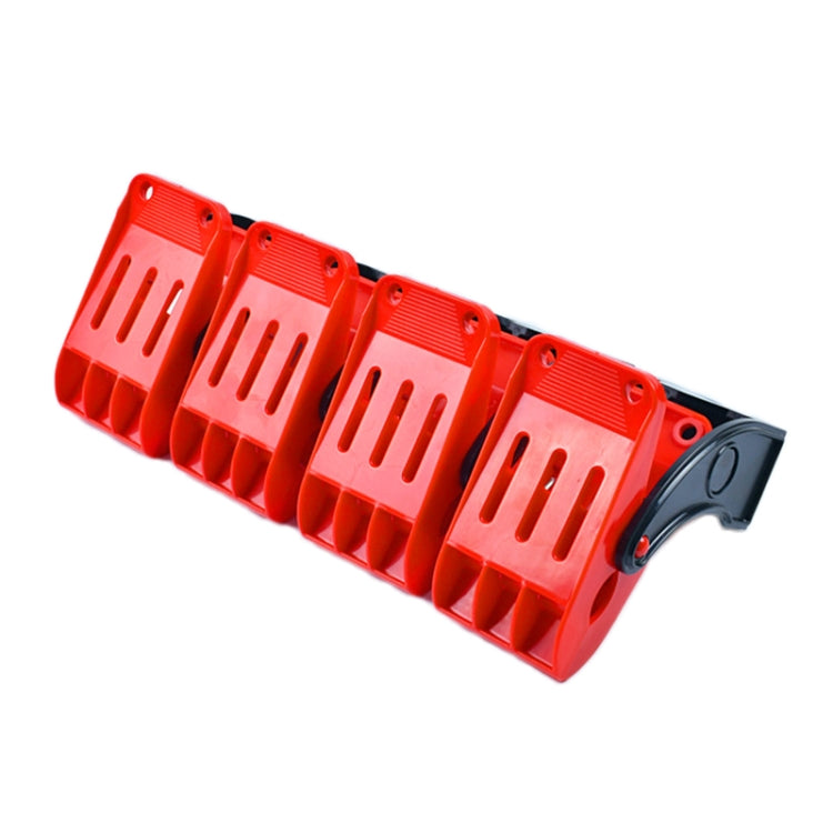 รถ เท้าแผ่นทำความสะอาดคลิปมัลติฟังก์ชั่นติดผนังแก้ไขตะขอคลิป, Wall Mounted Fixing Clip Hook