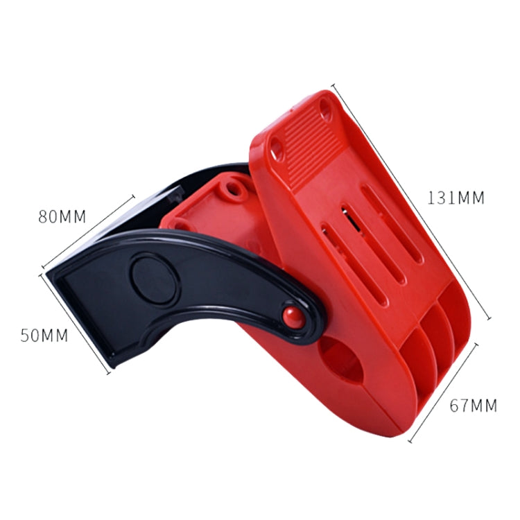 รถ เท้าแผ่นทำความสะอาดคลิปมัลติฟังก์ชั่นติดผนังแก้ไขตะขอคลิป, Wall Mounted Fixing Clip Hook