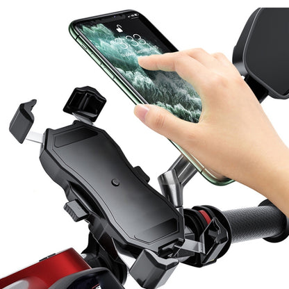 รถจักรยานยนต์ / จักรยานกึ่งอัตโนมัติยึดยึดที่วางโทรศัพท์ยึด, Phone Holder
