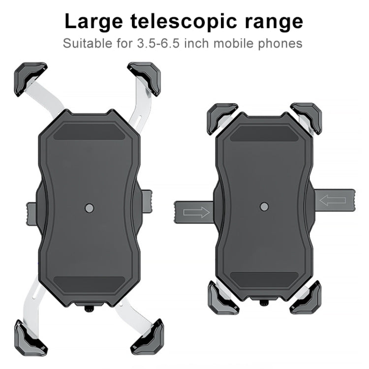 รถจักรยานยนต์ / จักรยานกึ่งอัตโนมัติยึดยึดที่วางโทรศัพท์ยึด, Phone Holder