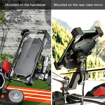 รถจักรยานยนต์ / จักรยานกึ่งอัตโนมัติยึดยึดที่วางโทรศัพท์ยึด, Phone Holder