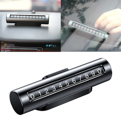 รถลูกกลิ้งโลหะสร้างสรรค์บัตรจอดรถชั่วคราวบัตรหมายเลขที่จอดรถ, Metal Roller(Black), Metal Roller(Red), Metal Roller(Silver), Metal Roller (Silver Grey)