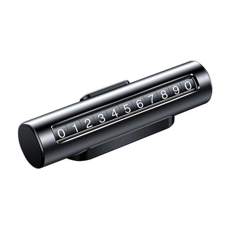 รถลูกกลิ้งโลหะสร้างสรรค์บัตรจอดรถชั่วคราวบัตรหมายเลขที่จอดรถ, Metal Roller(Black), Metal Roller(Red), Metal Roller(Silver), Metal Roller (Silver Grey)