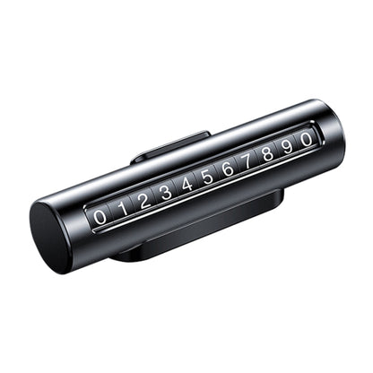 รถลูกกลิ้งโลหะสร้างสรรค์บัตรจอดรถชั่วคราวบัตรหมายเลขที่จอดรถ, Metal Roller(Black), Metal Roller(Red), Metal Roller(Silver), Metal Roller (Silver Grey)