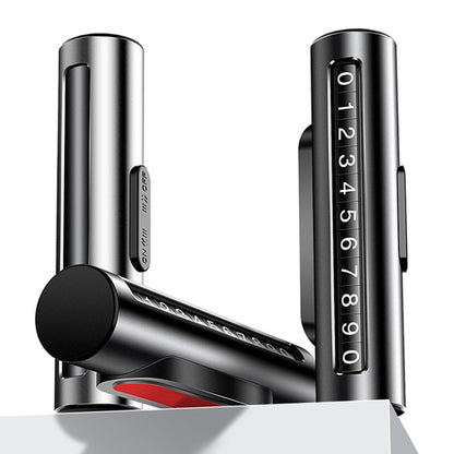 รถลูกกลิ้งโลหะสร้างสรรค์บัตรจอดรถชั่วคราวบัตรหมายเลขที่จอดรถ, Metal Roller(Black), Metal Roller(Red), Metal Roller(Silver), Metal Roller (Silver Grey)