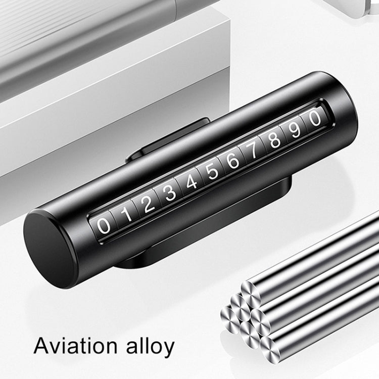 รถลูกกลิ้งโลหะสร้างสรรค์บัตรจอดรถชั่วคราวบัตรหมายเลขที่จอดรถ, Metal Roller(Black), Metal Roller(Red), Metal Roller(Silver), Metal Roller (Silver Grey)