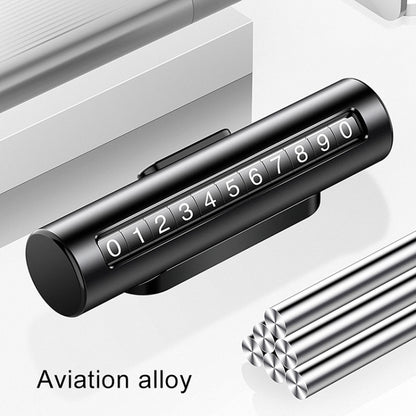 รถลูกกลิ้งโลหะสร้างสรรค์บัตรจอดรถชั่วคราวบัตรหมายเลขที่จอดรถ, Metal Roller(Black), Metal Roller(Red), Metal Roller(Silver), Metal Roller (Silver Grey)