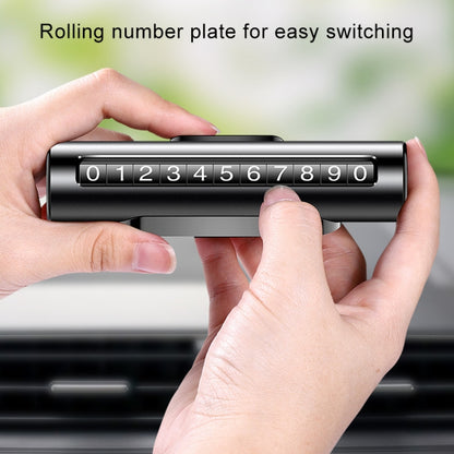 รถลูกกลิ้งโลหะสร้างสรรค์บัตรจอดรถชั่วคราวบัตรหมายเลขที่จอดรถ, Metal Roller(Black), Metal Roller(Red), Metal Roller(Silver), Metal Roller (Silver Grey)