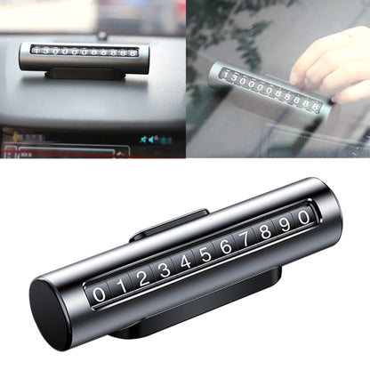 รถลูกกลิ้งโลหะสร้างสรรค์บัตรจอดรถชั่วคราวบัตรหมายเลขที่จอดรถ, Metal Roller(Black), Metal Roller(Red), Metal Roller(Silver), Metal Roller (Silver Grey)