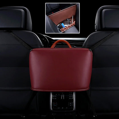 กระเป๋าเก็บของแบบแขวนเบาะหน้ารถยนต์, Storage Bag (Black), Storage Bag, Storage Bag (Beige), Storage Bag (Red), Storage Bag (Wine Red), Storage Bag (Brown)