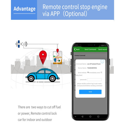 TK300 3G GPS / GPRS / GSM เรียลไทม์รถบรรทุกติดตามยานพาหนะ GPS Tracker พร้อมแบตเตอรี่และรีเลย์, TK300