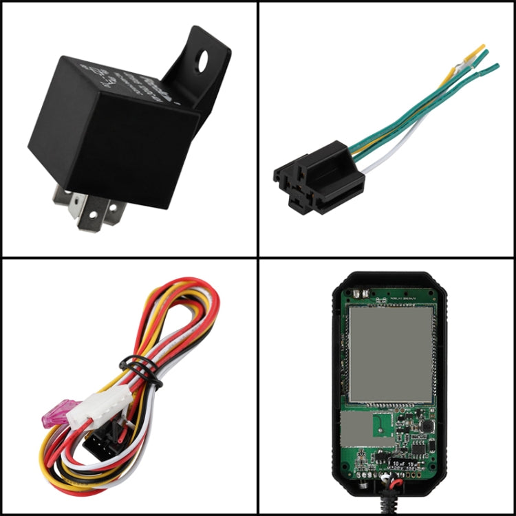 TK300 3G GPS / GPRS / GSM เรียลไทม์รถบรรทุกติดตามยานพาหนะ GPS Tracker พร้อมแบตเตอรี่และรีเลย์, TK300