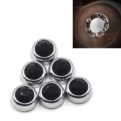 6 in 1 Car Diamond สติ๊กเกอร์ชุดบุคลิกภาพคริสตัลตกแต่ง