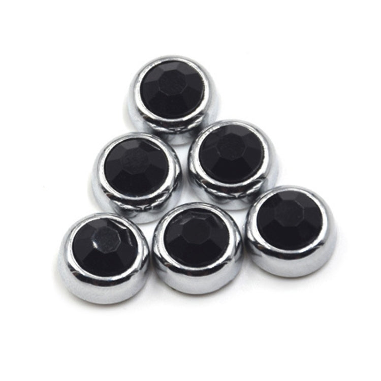 6 in 1 Car Diamond สติ๊กเกอร์ชุดบุคลิกภาพคริสตัลตกแต่ง