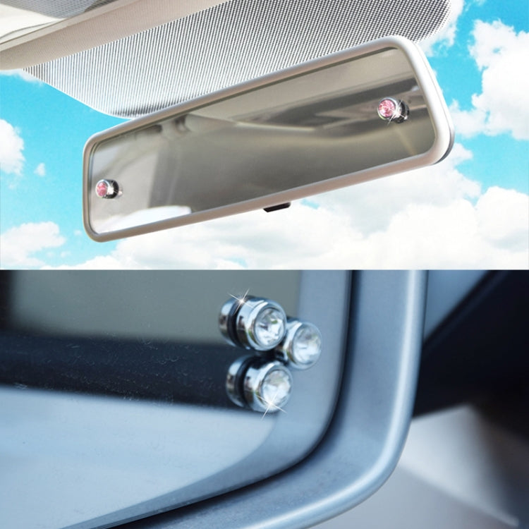 6 in 1 Car Diamond สติ๊กเกอร์ชุดบุคลิกภาพคริสตัลตกแต่ง