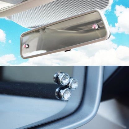 6 in 1 Car Diamond สติ๊กเกอร์ชุดบุคลิกภาพคริสตัลตกแต่ง