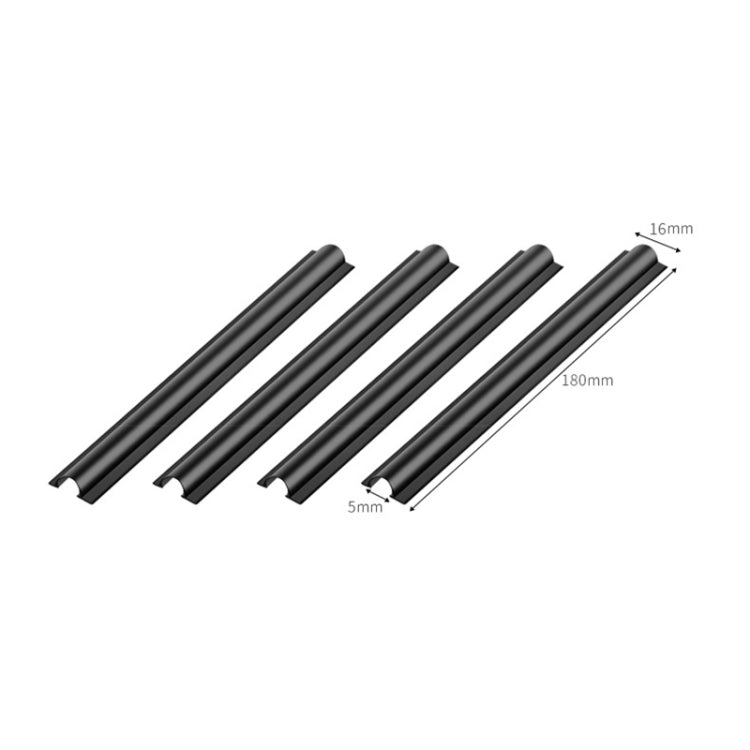 4 in 1 ชุดแคลมป์ฝาครอบสายไฟรถยนต์แบบปกปิด, 4 in 1