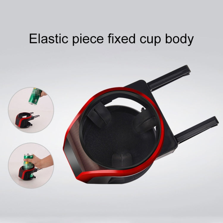 2 in 1 Car Air Outlet Magnetic Mount ที่วางแก้วเครื่องดื่มขาตั้งที่วางโทรศัพท์, 2 in 1 Phone Holder, 2 in 1 Phone Holder(Red)