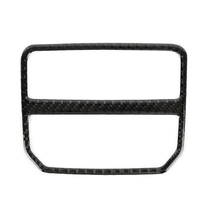 รถคาร์บอนไฟเบอร์ด้านหลัง Air Outlet กรอบสติกเกอร์ตกแต่งสำหรับ Volkswagen Tiguan L, Rear Air Outlet
