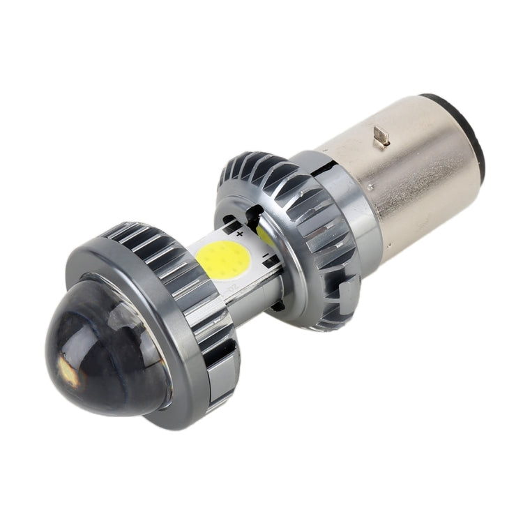 BA20D DC9-18V / 4.7W (H)2.2W(L) / 6000K / 500LM ไฟหน้ารถจักรยานยนต์ LED พร้อมลูกปัดโคมไฟ COB, BA20D