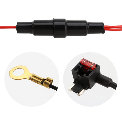 รถ QC3.0 ชาร์จเร็ว USB อินเตอร์เฟซการปรับเปลี่ยนเครื่องชาร์จสำหรับโตโยต้า, ฟิวส์เพื่อใช้พลังงาน, Fuse (Ice Blue Light)
