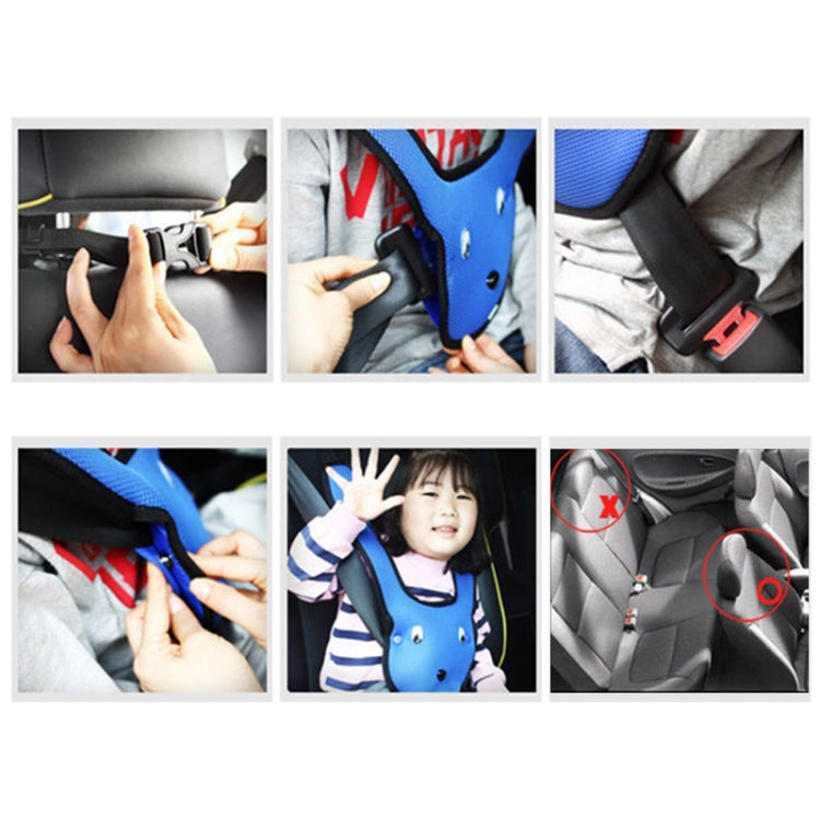 รถเด็กกระต่ายไหล่คู่ปรับเข็มขัดนิรภัย, Blue, Red
