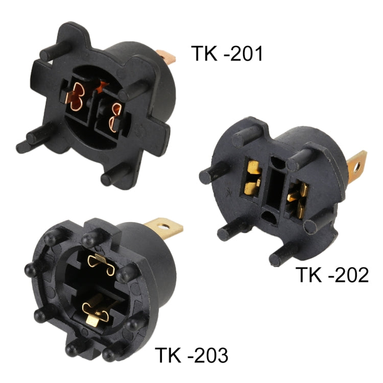 TK-203 1 คู่ H7 ไฟท้ายสำหรับ Mazda 3 5 323/Kawasaki ER6-F 2002-2005, For Mazda 3 5 323