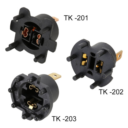 TK-203 1 คู่ H7 ไฟท้ายสำหรับ Mazda 3 5 323/Kawasaki ER6-F 2002-2005, For Mazda 3 5 323