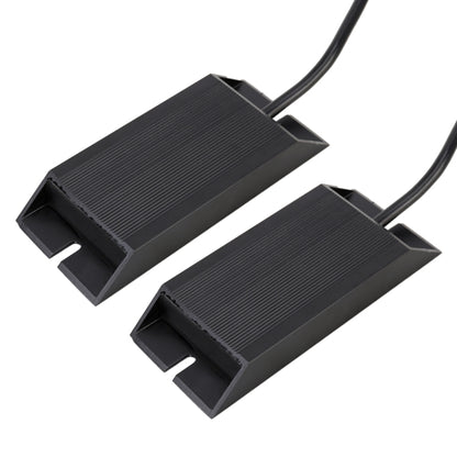 2 ชิ้น 1156 / BAU15S DC12V 50 วัตต์ 6 โอห์มไฟเลี้ยว / ไฟถอยหลัง / ไฟเบรกแยกตัวถอดรหัสความต้านทานคู่, 1156 / BAU15S