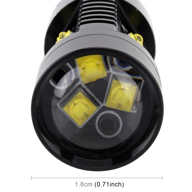 2 ชิ้น 1157 / BAY15D DC12V 4.3W 6000K 500LM ไฟเบรกรถยนต์พร้อม 12LEDs SMD-2525, 1157 / BAY15D